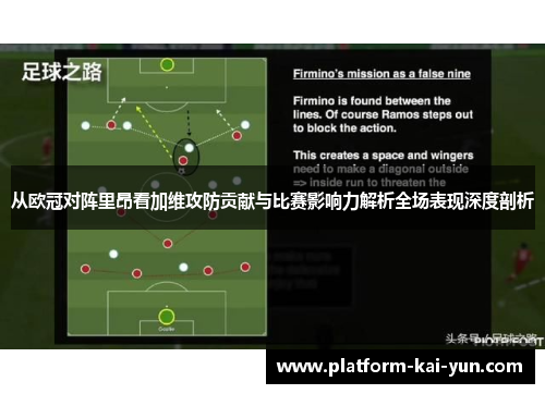 从欧冠对阵里昂看加维攻防贡献与比赛影响力解析全场表现深度剖析