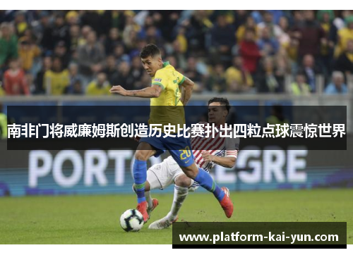 南非门将威廉姆斯创造历史比赛扑出四粒点球震惊世界