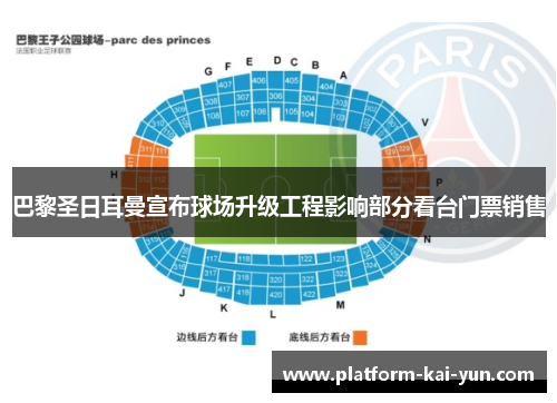 巴黎圣日耳曼宣布球场升级工程影响部分看台门票销售